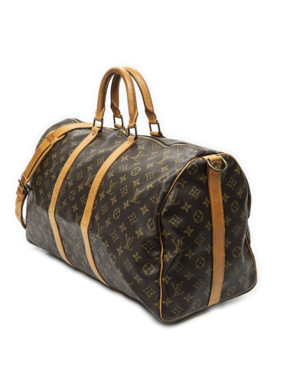 Louis Vuitton Keepall Bandouliere Brown Monogram Canvas - Picture 2 of 15